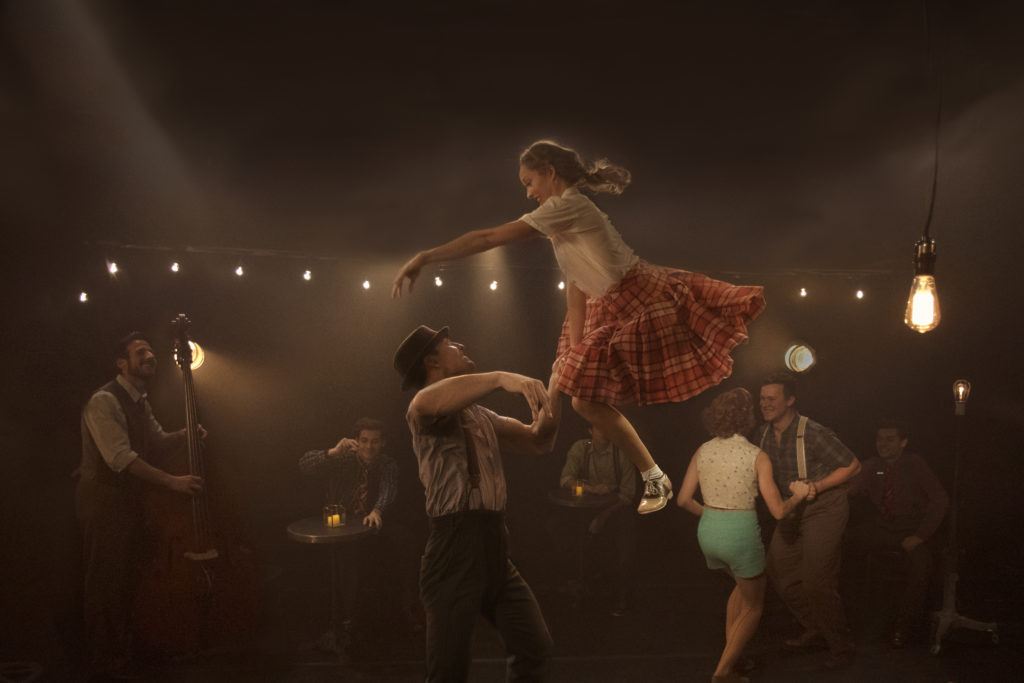 Bandstand dancers