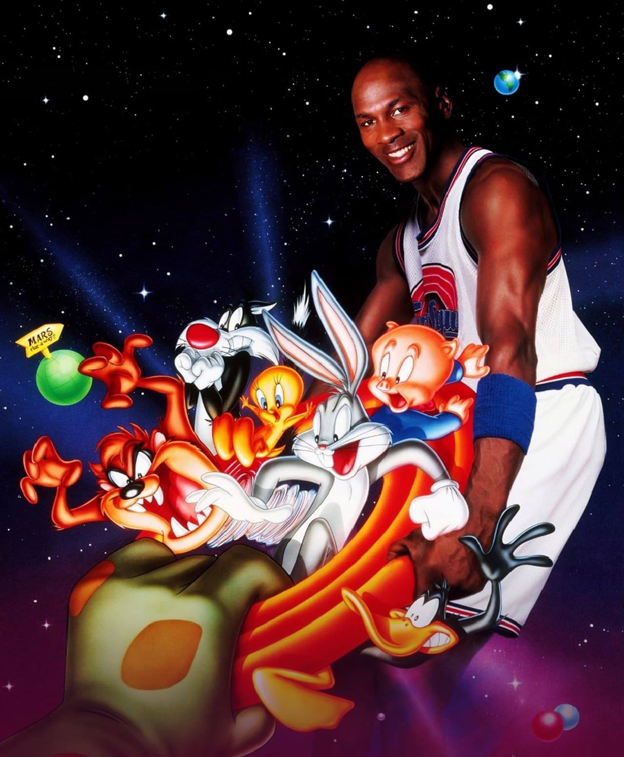 Space jam new. Луни Тюнз космический джем 1996.