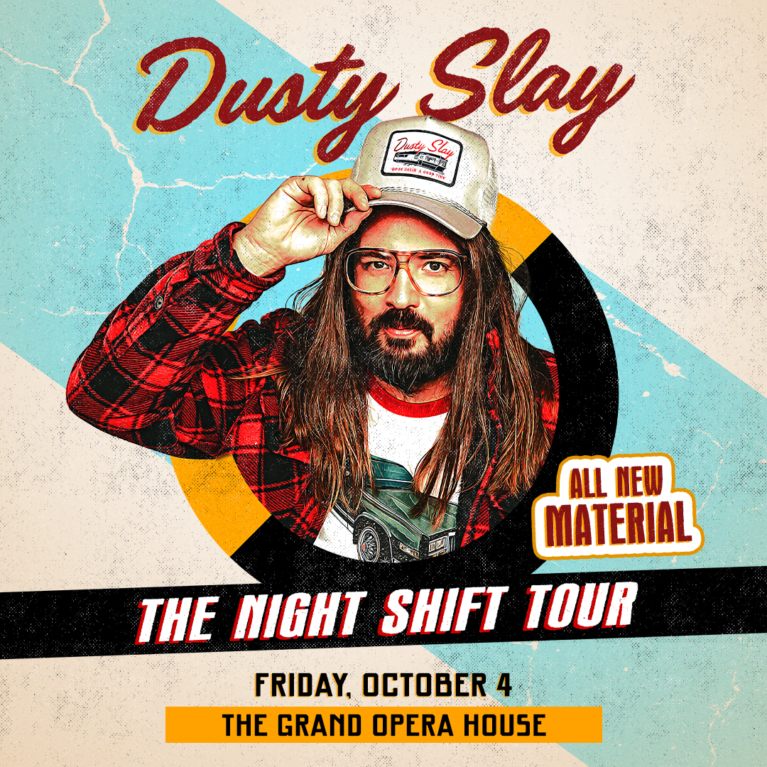 Dusty Slay Comedy Tour 2025 Poster